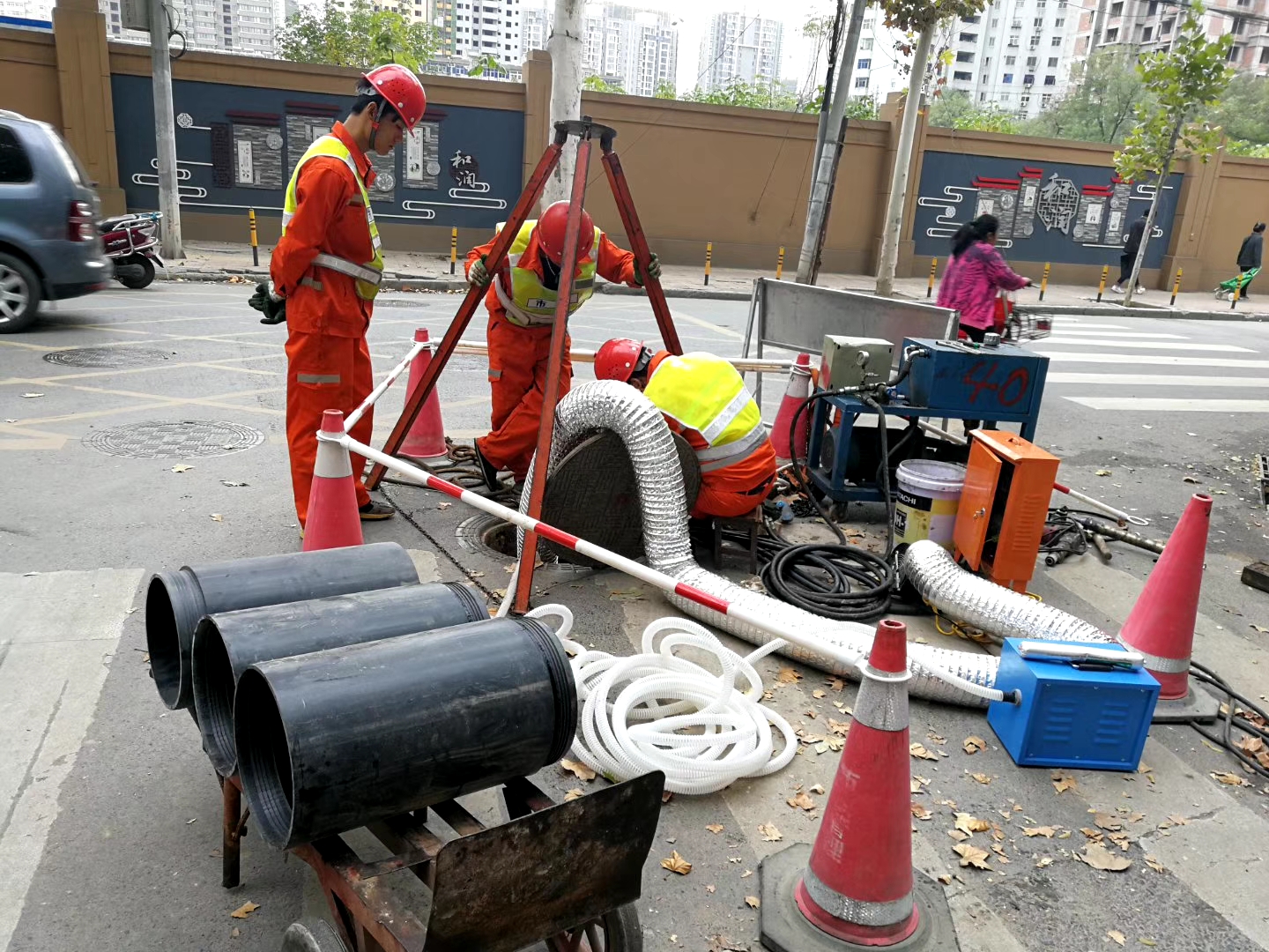 非开挖管道修复和置换管道